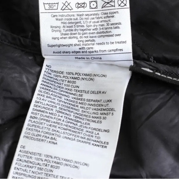 Bergans of Norway NYSTOLEN PERTEX QUANTUM Down Light Lady Puffer Jacket Size M - Picture 10 of 11